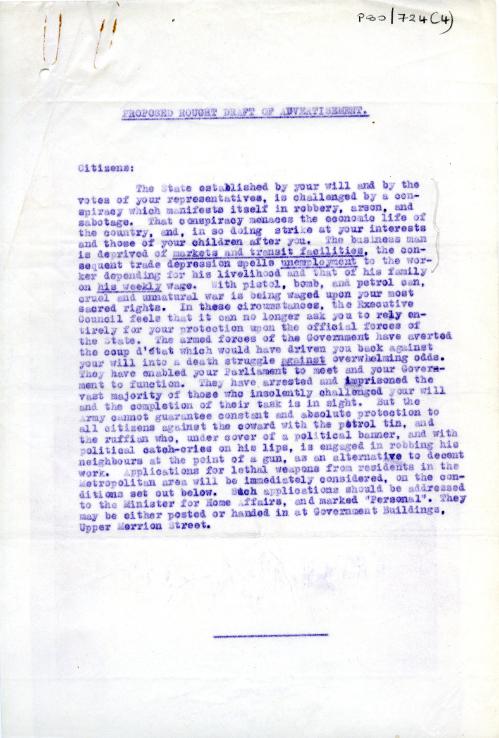 Kevin O Higgins memorandum page 4