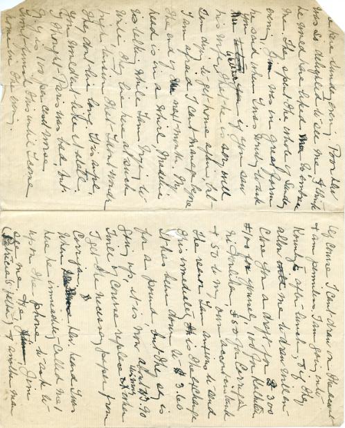 Letter from Nannie O'Rahilly to Anna O'Rahilly page 2