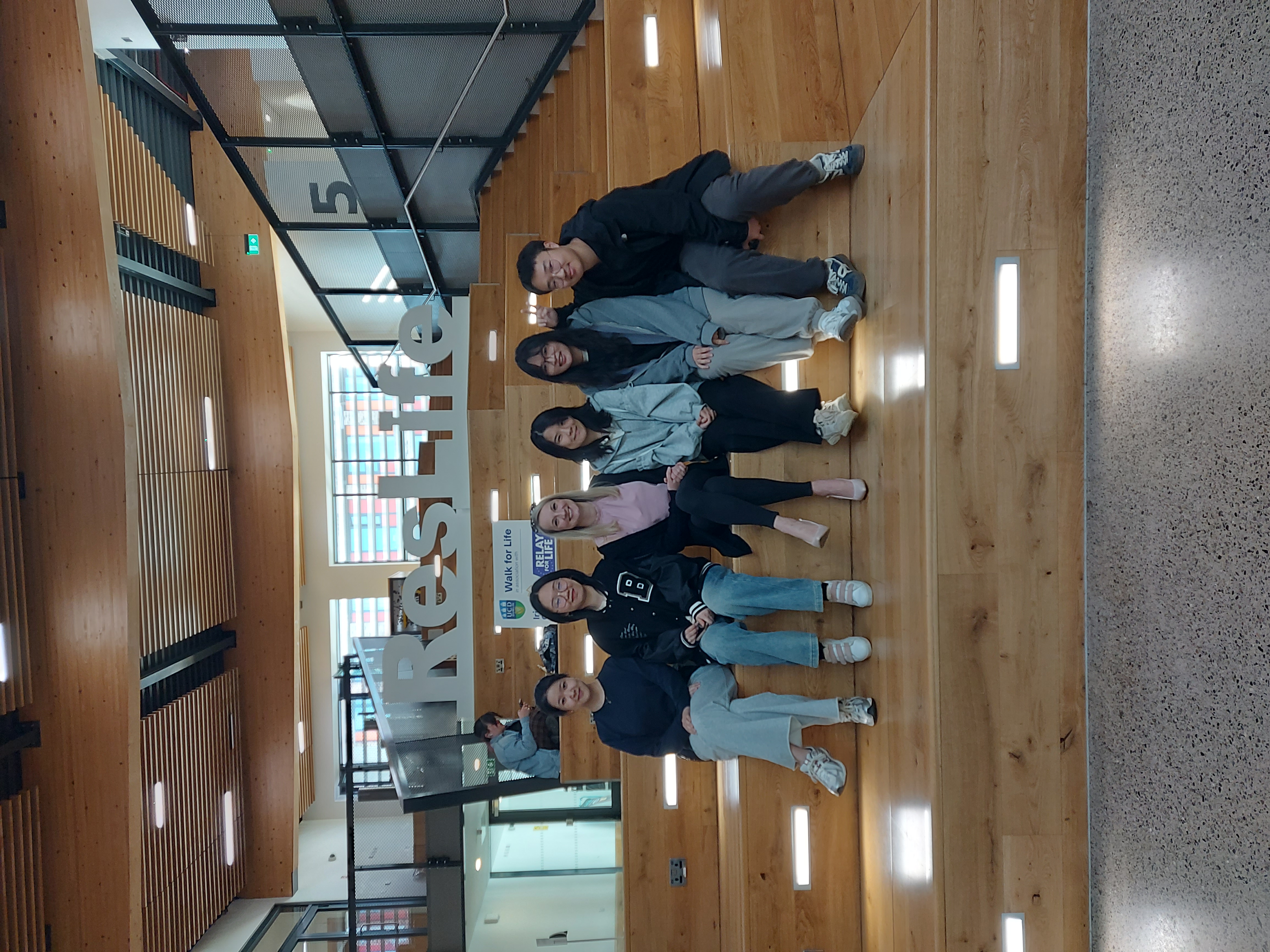 BDIC Students at UCD Village