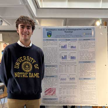 John Gadbois from the University of Notre Dame