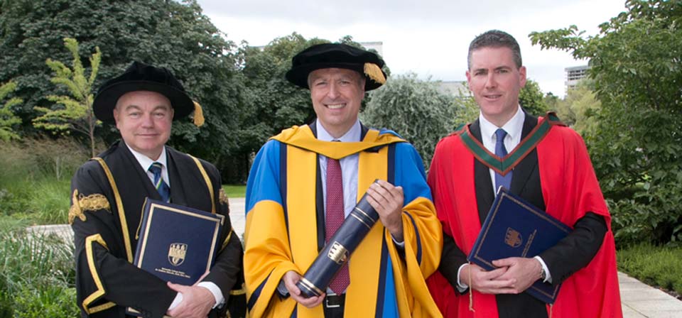 UCD honorary degree for Sir Ciarán Devane