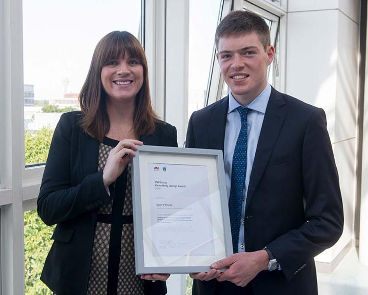 Gavin O Rourke PM Group Design Award 2018