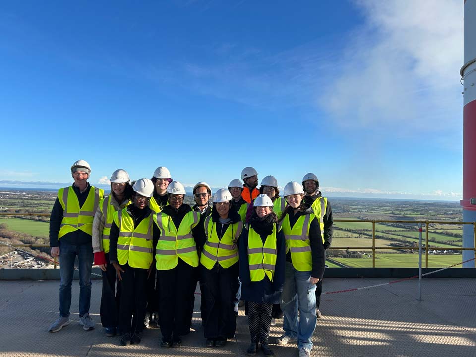Group at an Irish Cement site