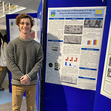 Samson Adler from the University of Michigan