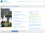 Sisweb page for checking holds 1