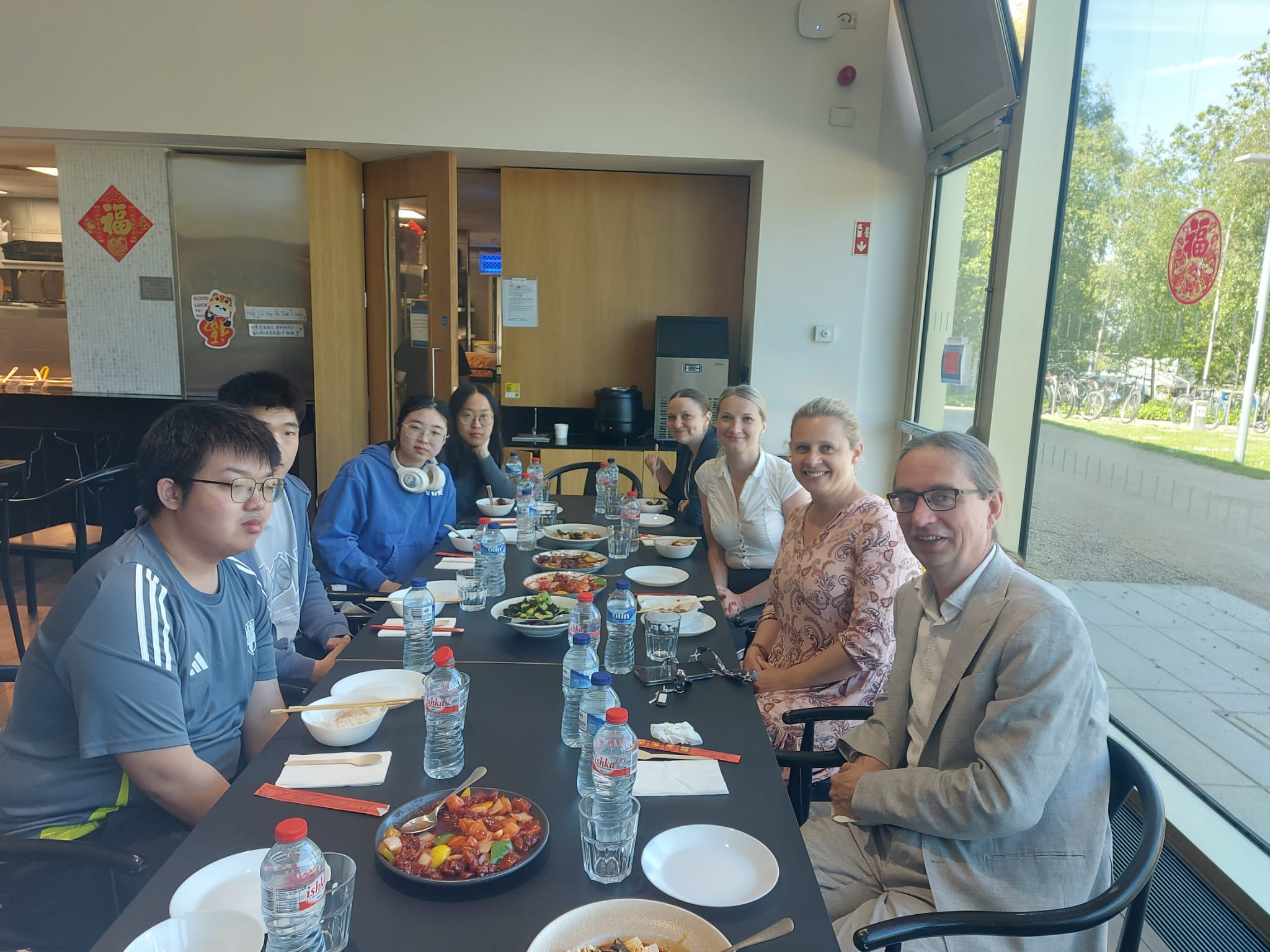 Lunch with GDIC students