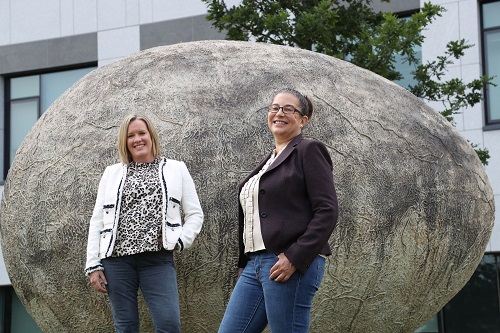 Professor Emmeline Hill and Professor Liza Katz.