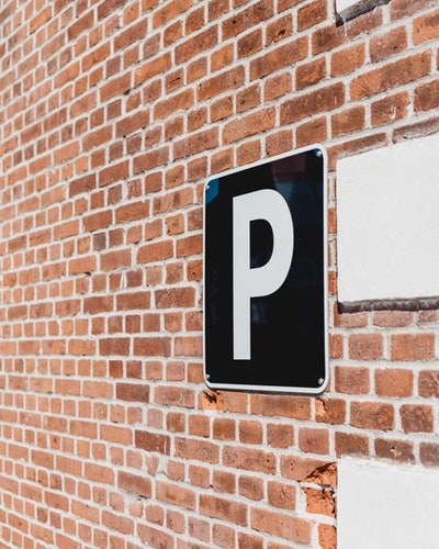 a parking sign