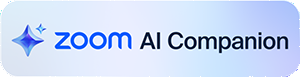 Zoom AI Companion logo