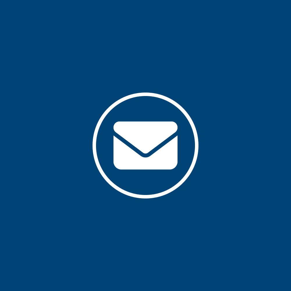 Targeted communications envelope icon
