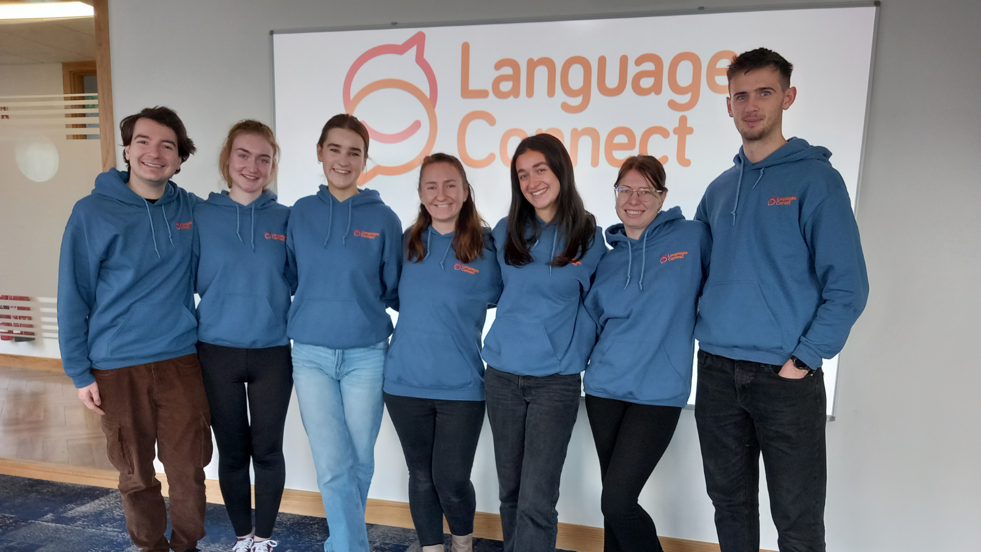 Group photo of Language Ambassadors