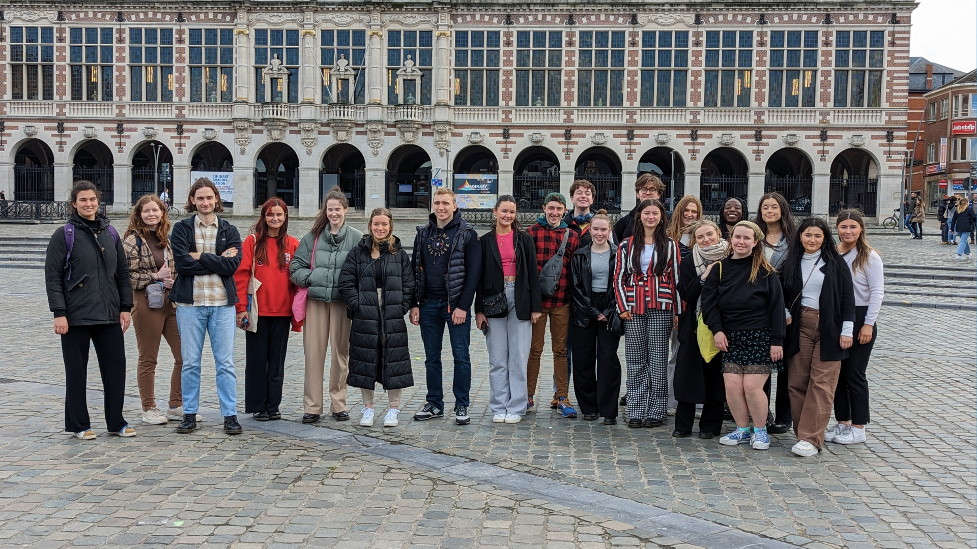 Group of students in Leuven