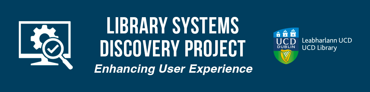 Dark blue graphic with computer, cog wheel and magnifying glass icons