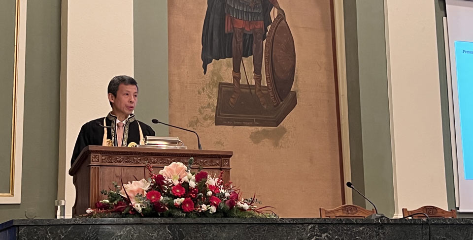 Professor Fengzhou Fang was awarded a Prestigious Honorary Doctorate