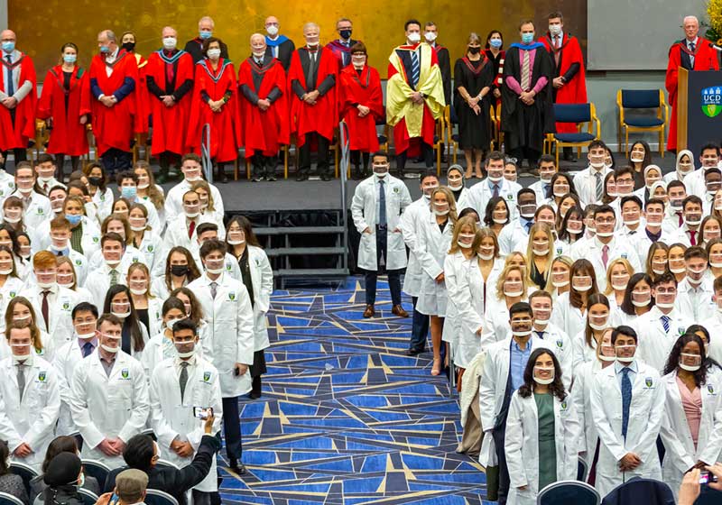 White Coat Ceremony 2023 - Marking our students\' commencement of their final clinical years in medicine. 