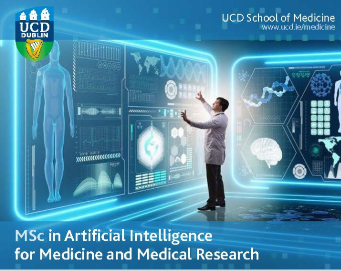 MSc Artificial Intelligence for Medicine & Medical Research Info Session Flyer