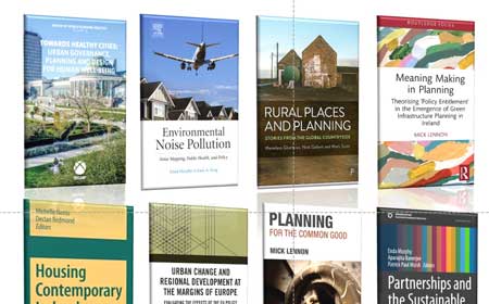 Decorative image showing staff authored books