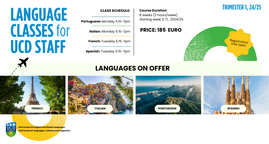 Languages Classes for Staff 24-25