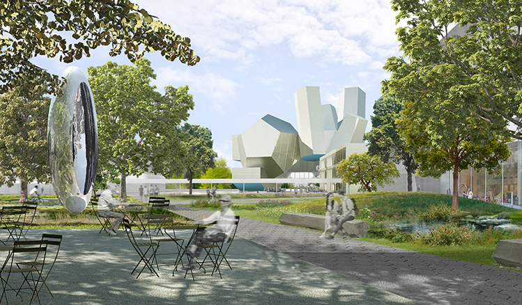 Concept Design, Steven Holl Architects: UCD Centre for Creative Design