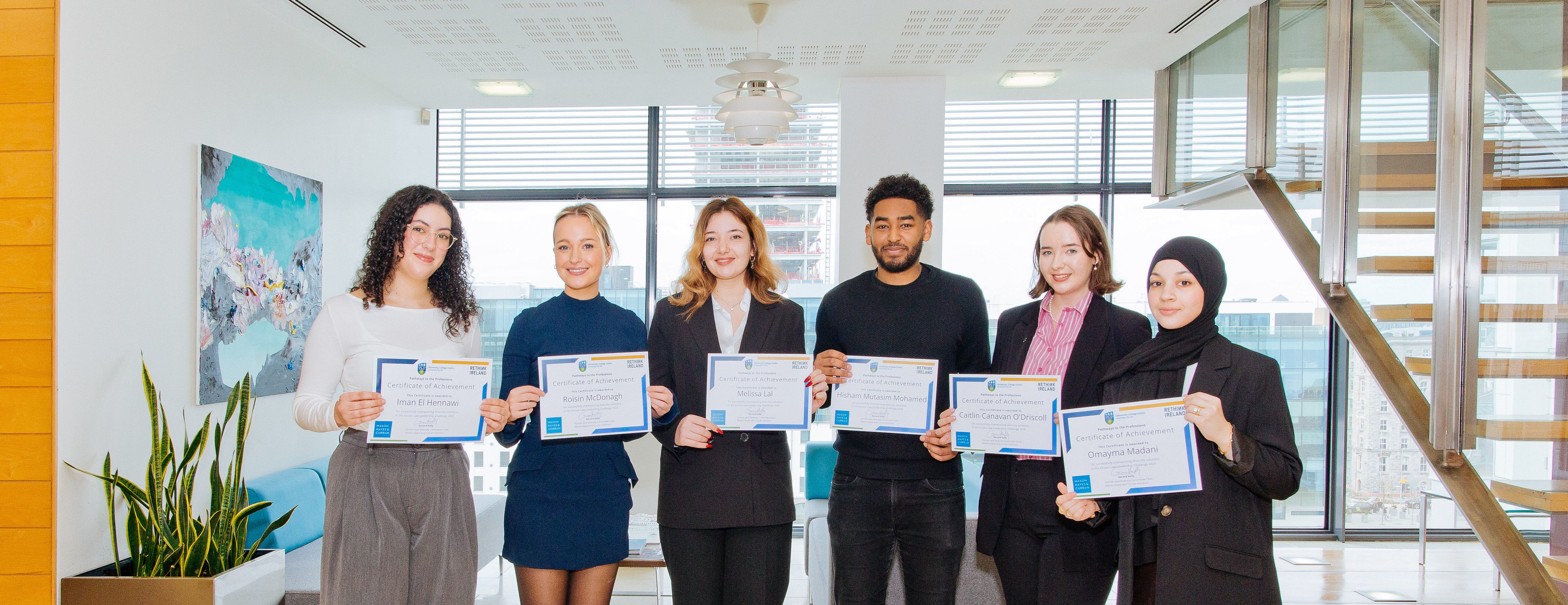 Dr Bairbre Fleming, Ciara McGarry Quinn, Fiona Sweeney, Dr Deirdre McGillicuddy, Dr Hannagh McGinley, Professor Colin Scott
